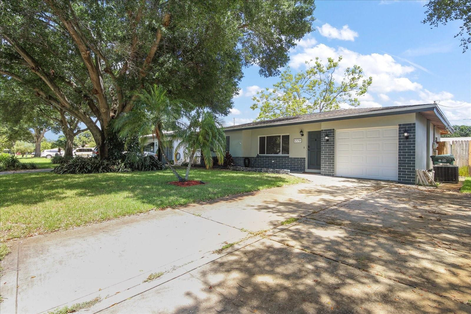 Front Yard with Double Drive Way View