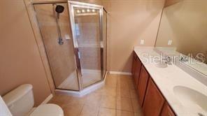 Primary Bath with Large Shower and Double Sinks