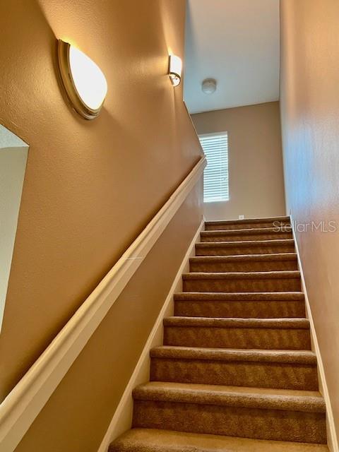 Stairs leading to all Bedrooms