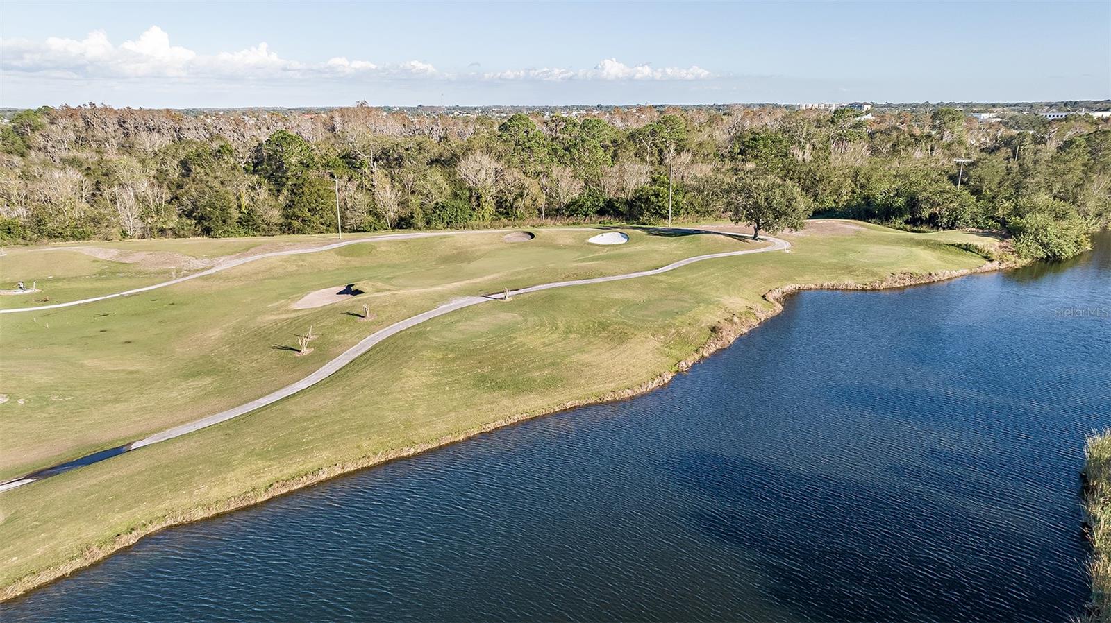 Aerial View of Golf Course