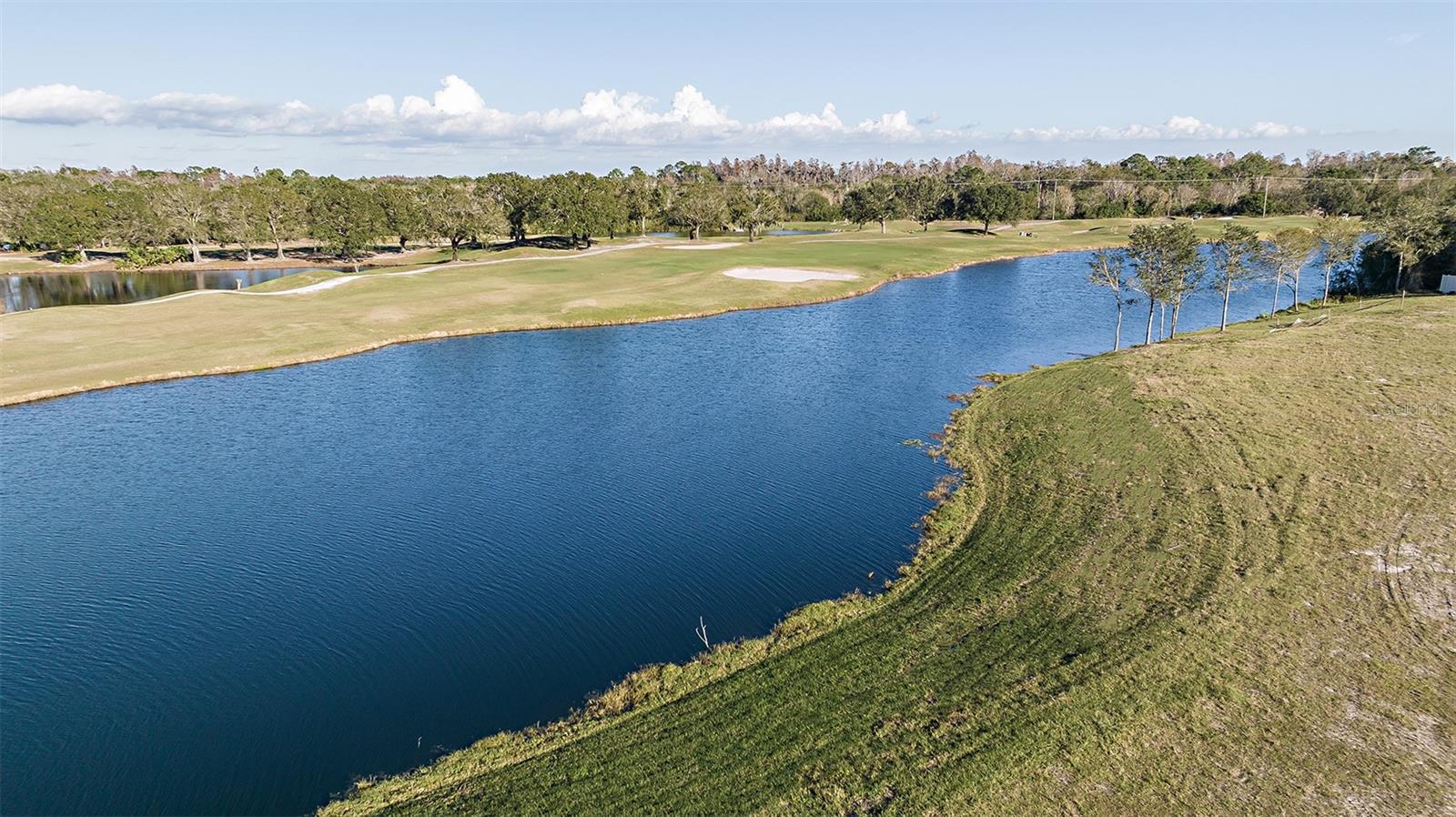 Aerial View of Golf Course