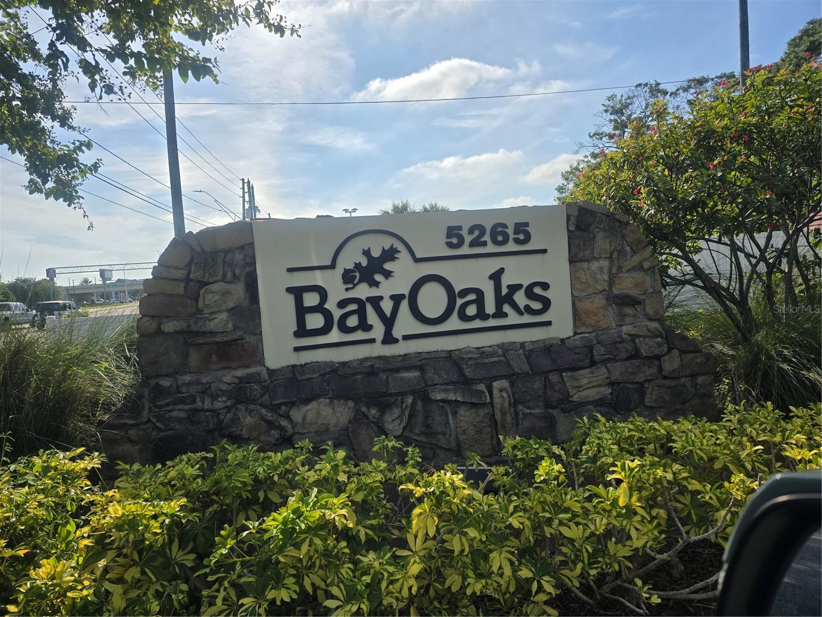 entrance sign on East Bay