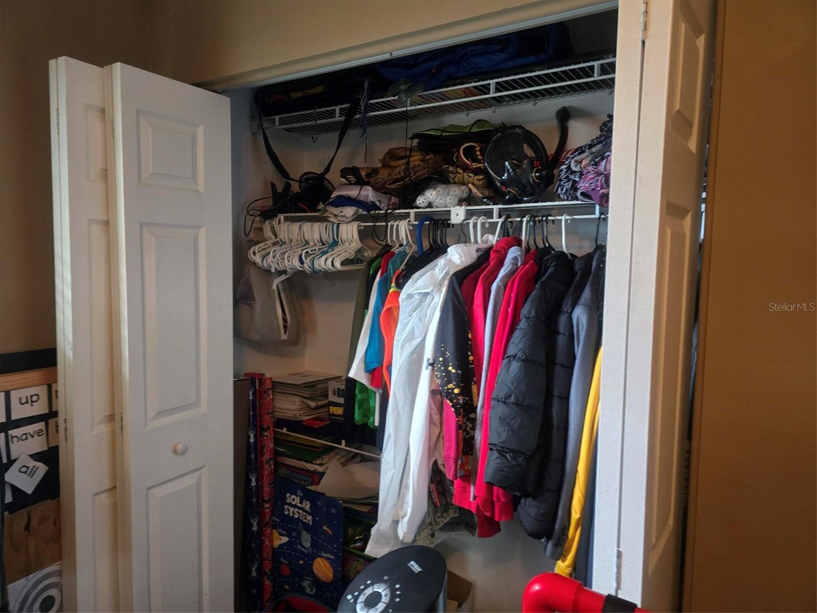 second bedroom closet