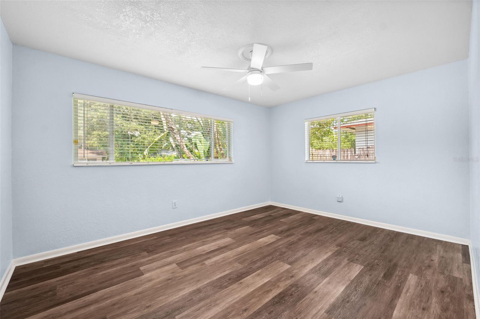 Spacious Second Bedroom with 2 Large Windows