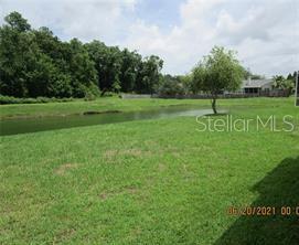 Backyard view of Pond