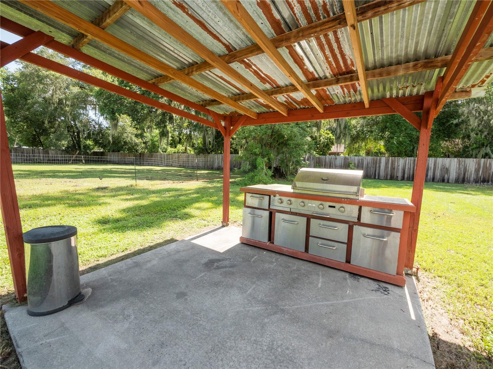 Outdoor Cooking Space