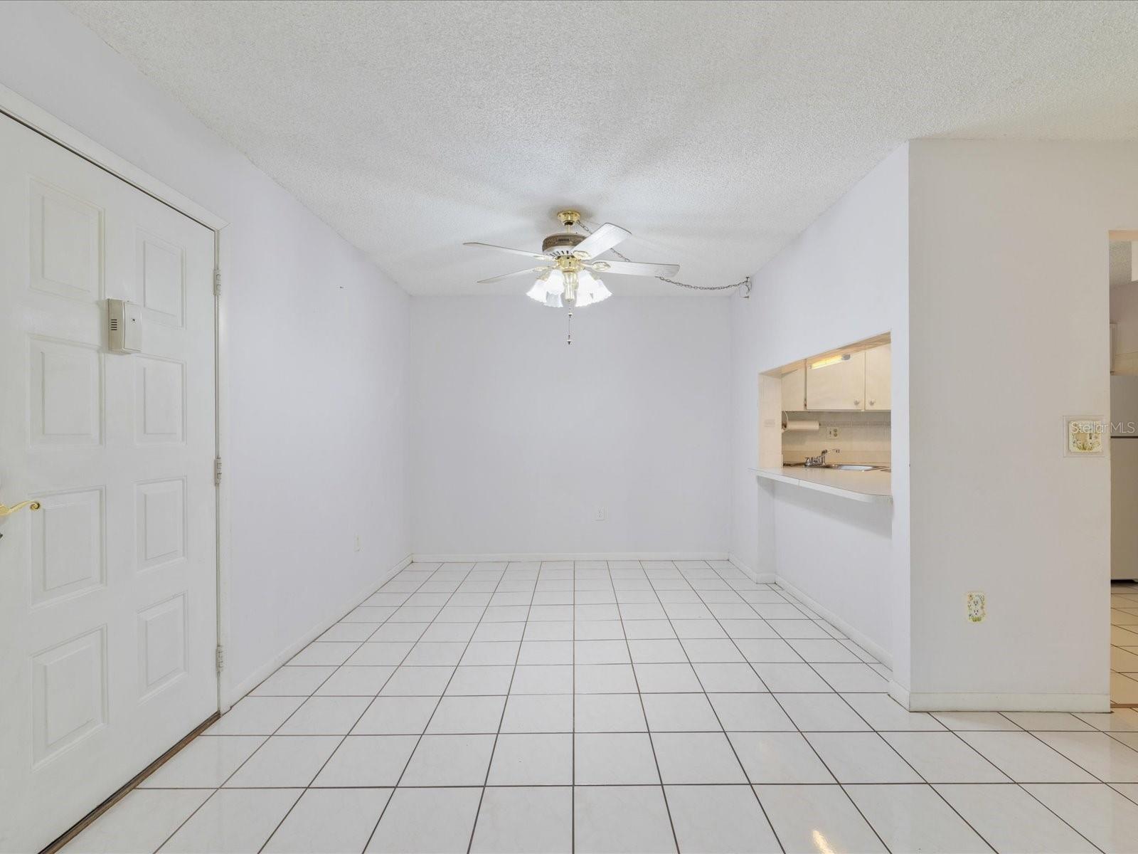 Dining room area