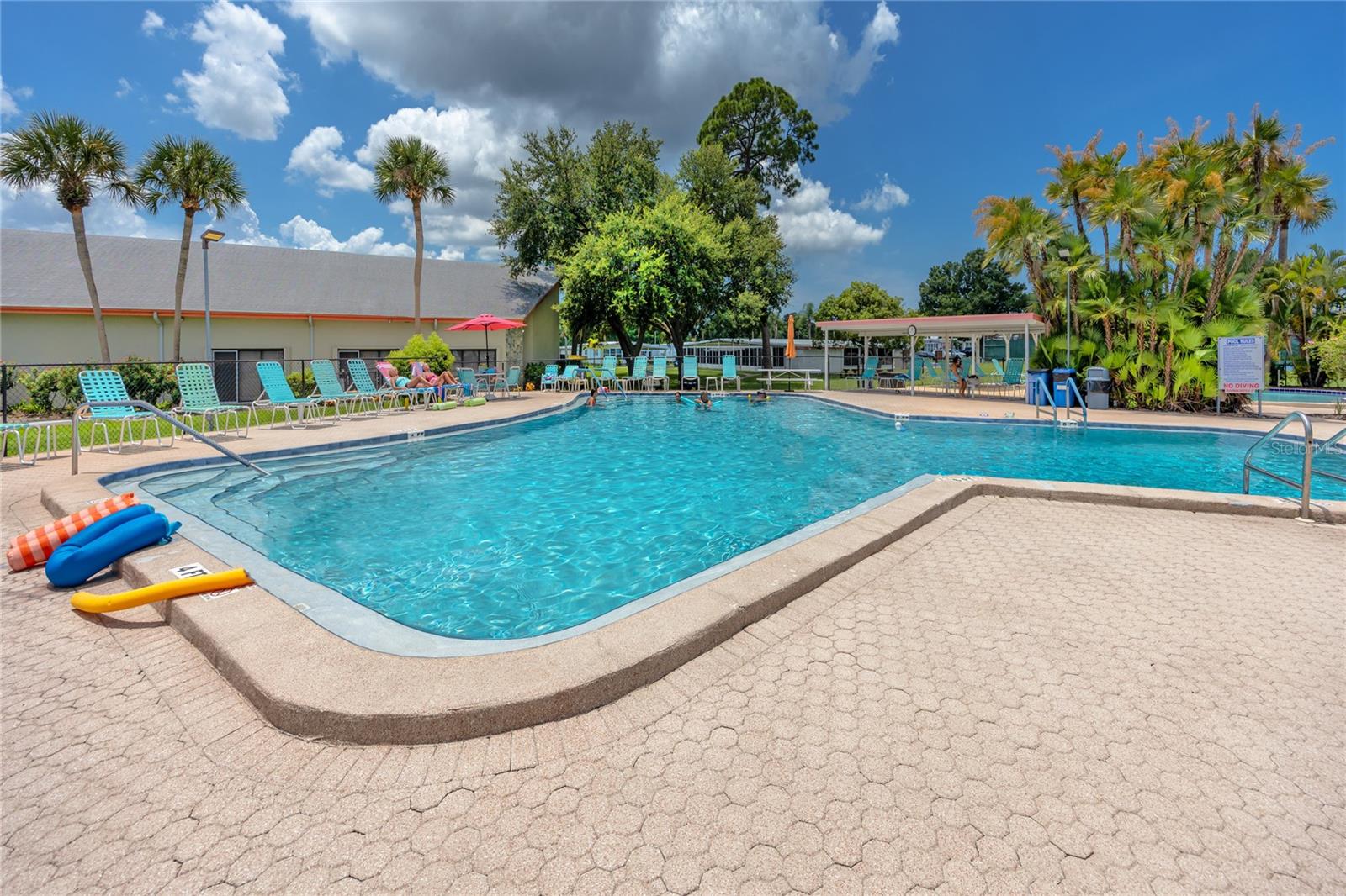 Get some of the Florida sun in this gorgeous community pool.