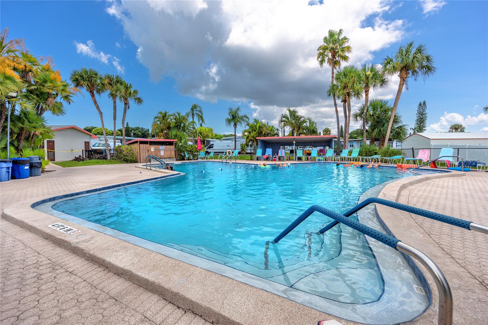 Enjoy the community pool and well maintained pool deck.