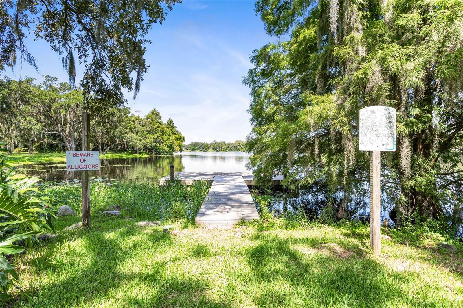 Community Dock on Hillsborough River