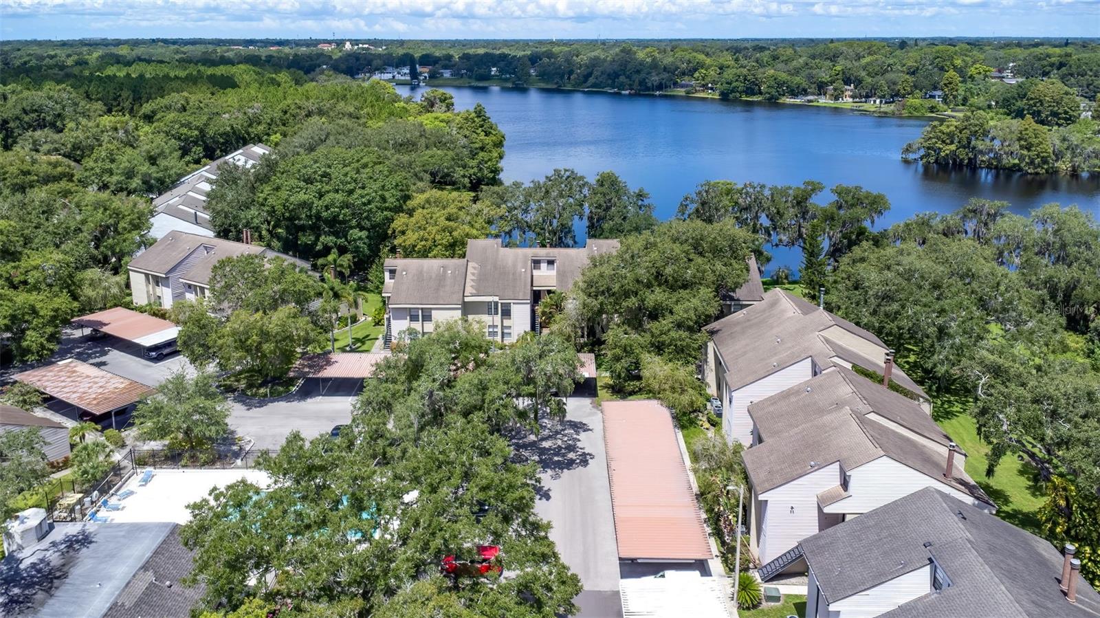 Aerial view of River Oaks