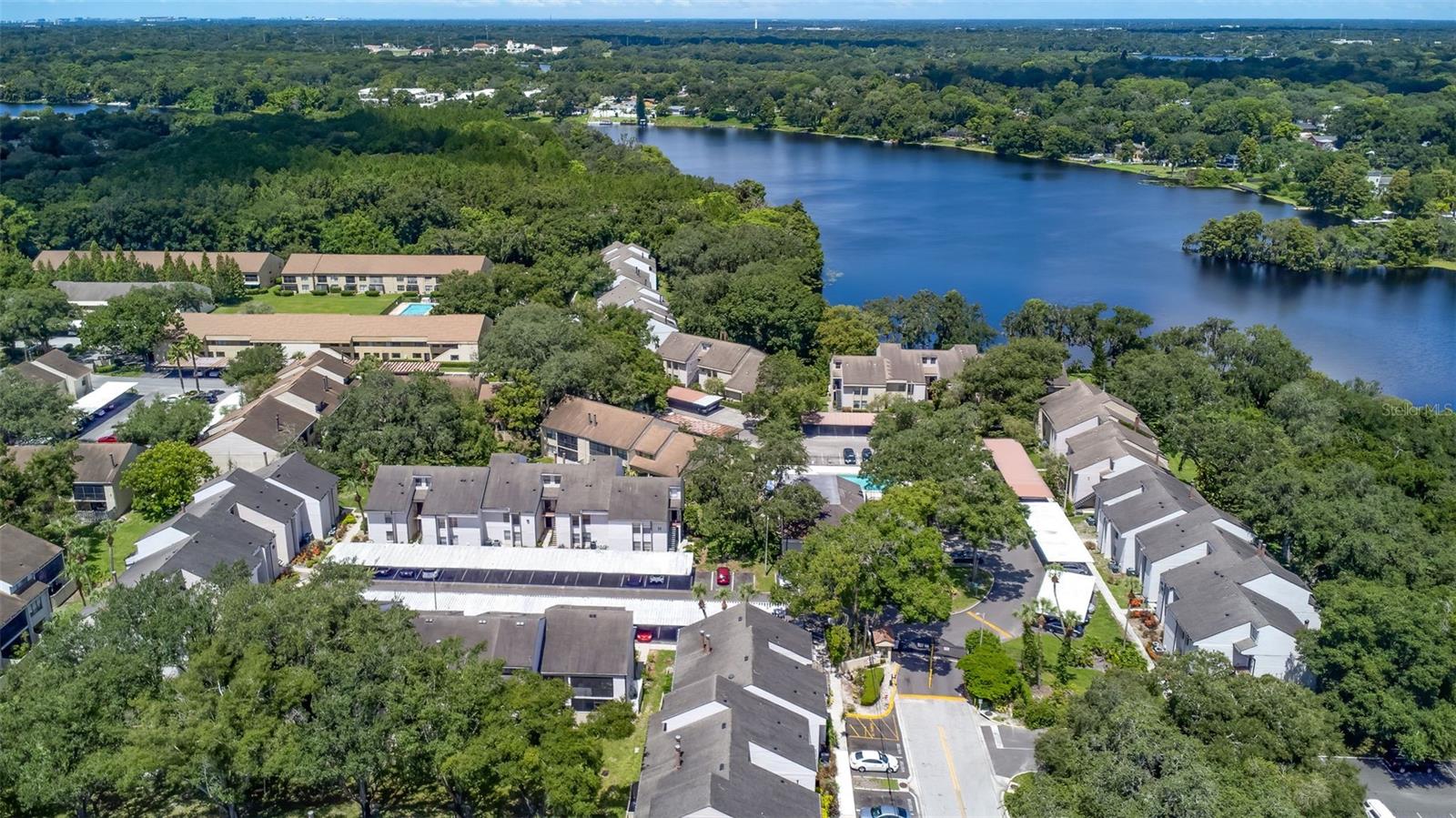 Aerial view of River Oaks