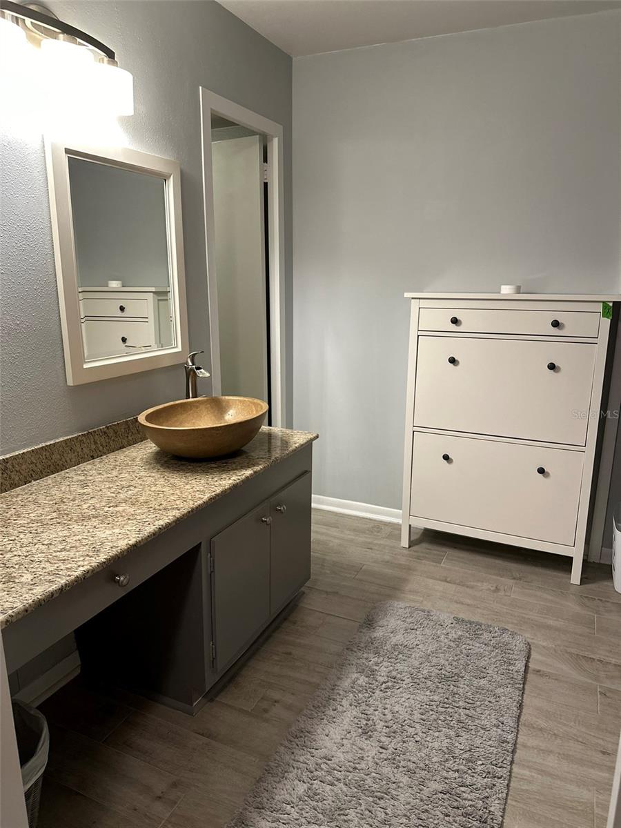 Makeup/Vanity Area