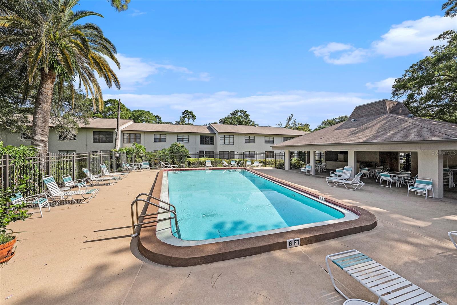 Pool and Clubhouse Area