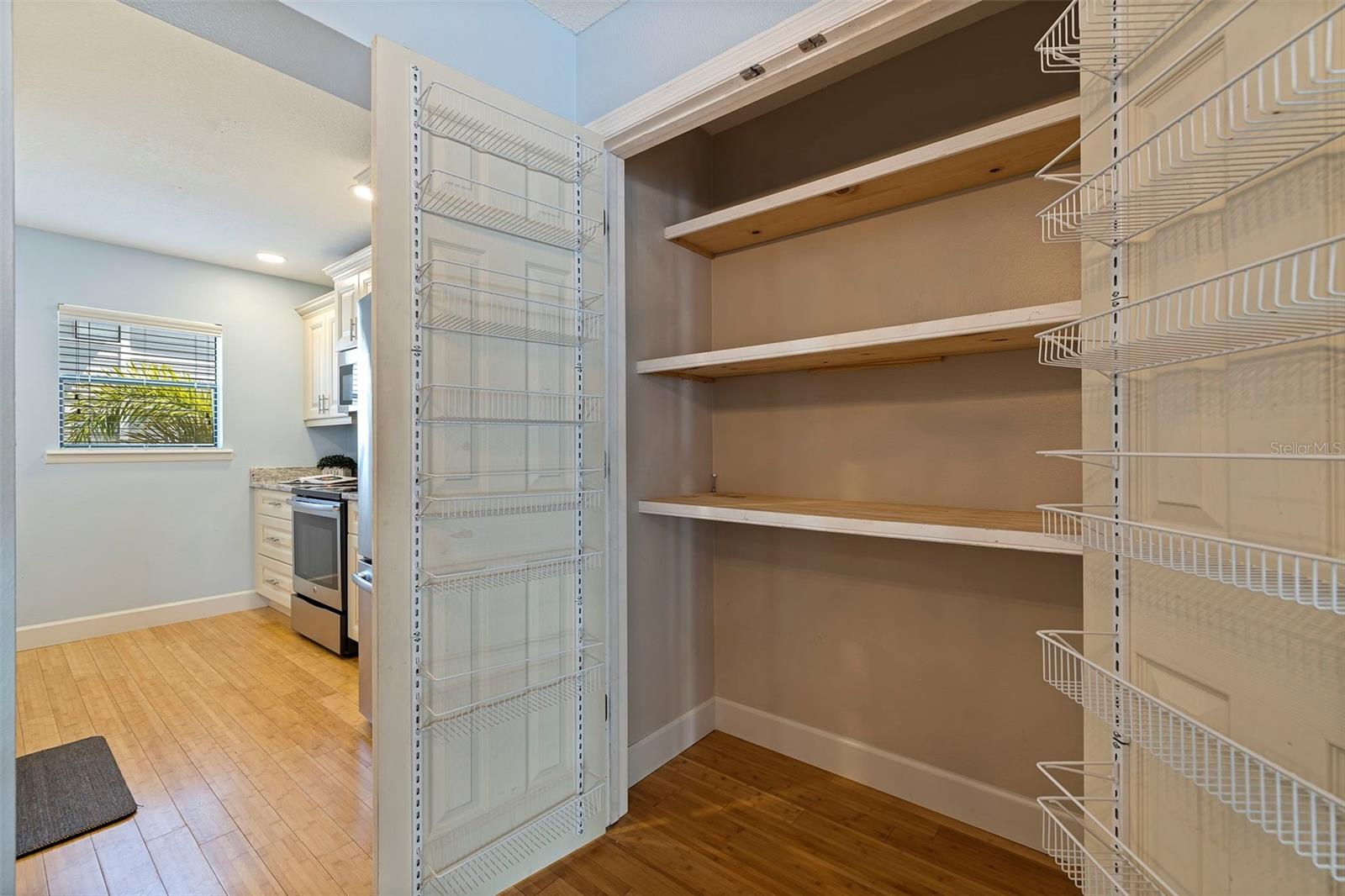 Exclusive Custom Pantry: Added for kitchen storage