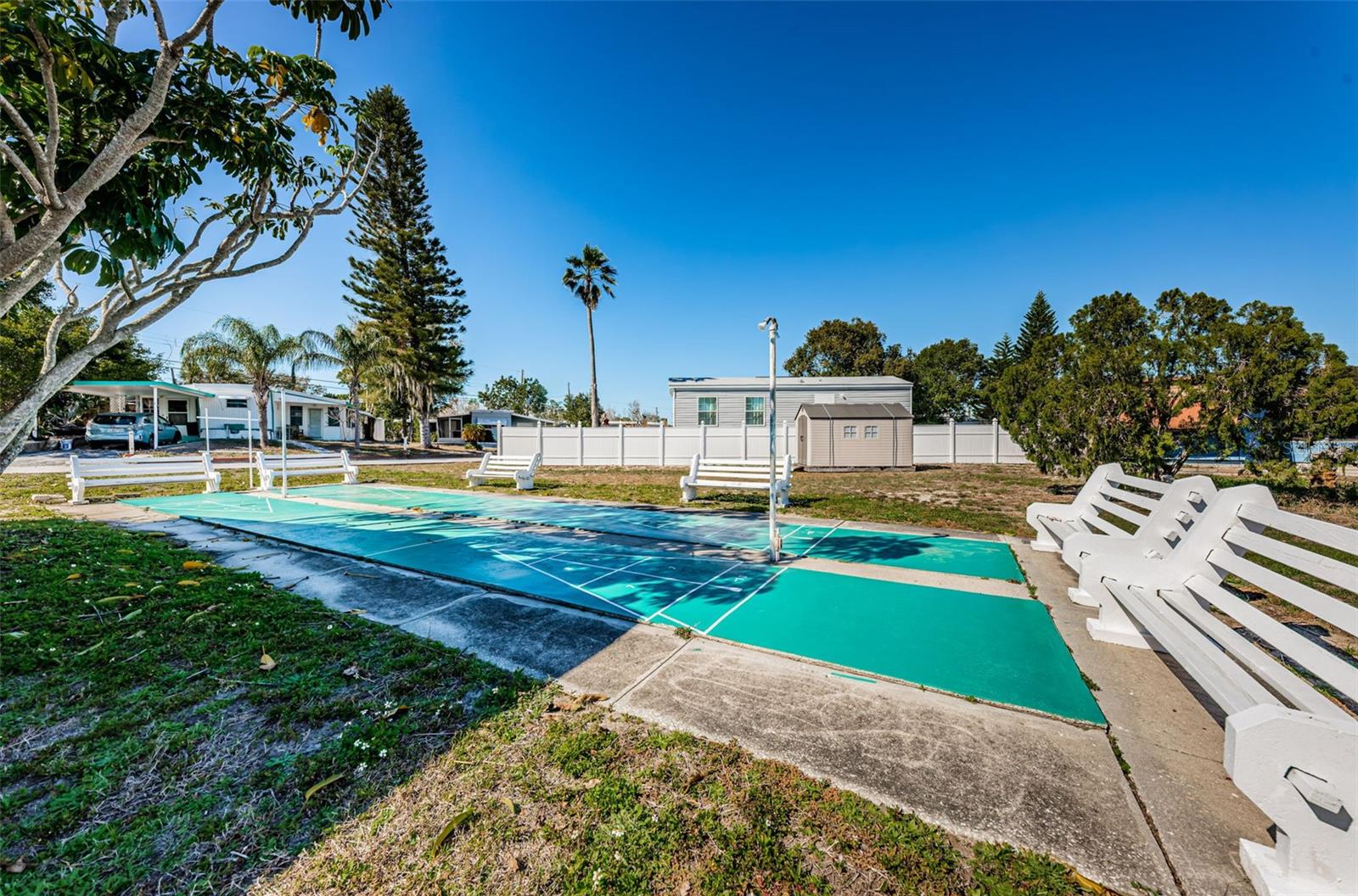 Shuffleboard Court