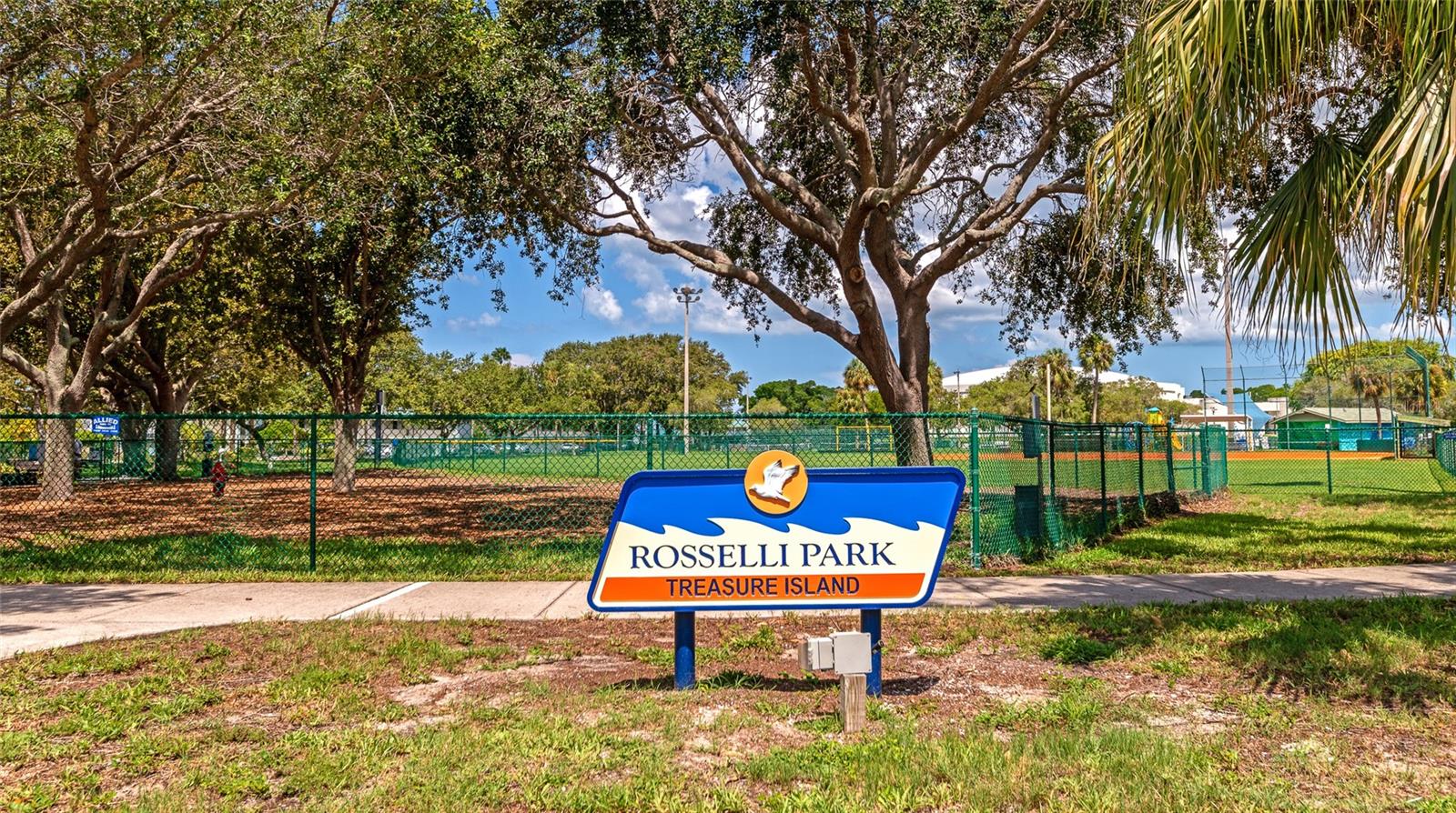 Rosselli Park is within walking distance to the condo