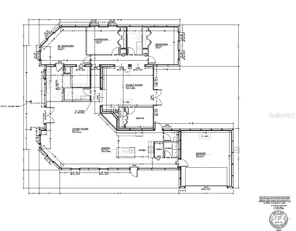 Floor plan with Changes