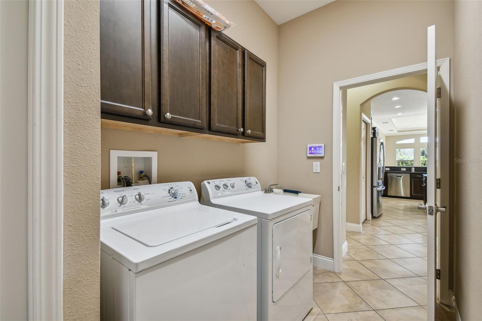 Laundry Room with storage