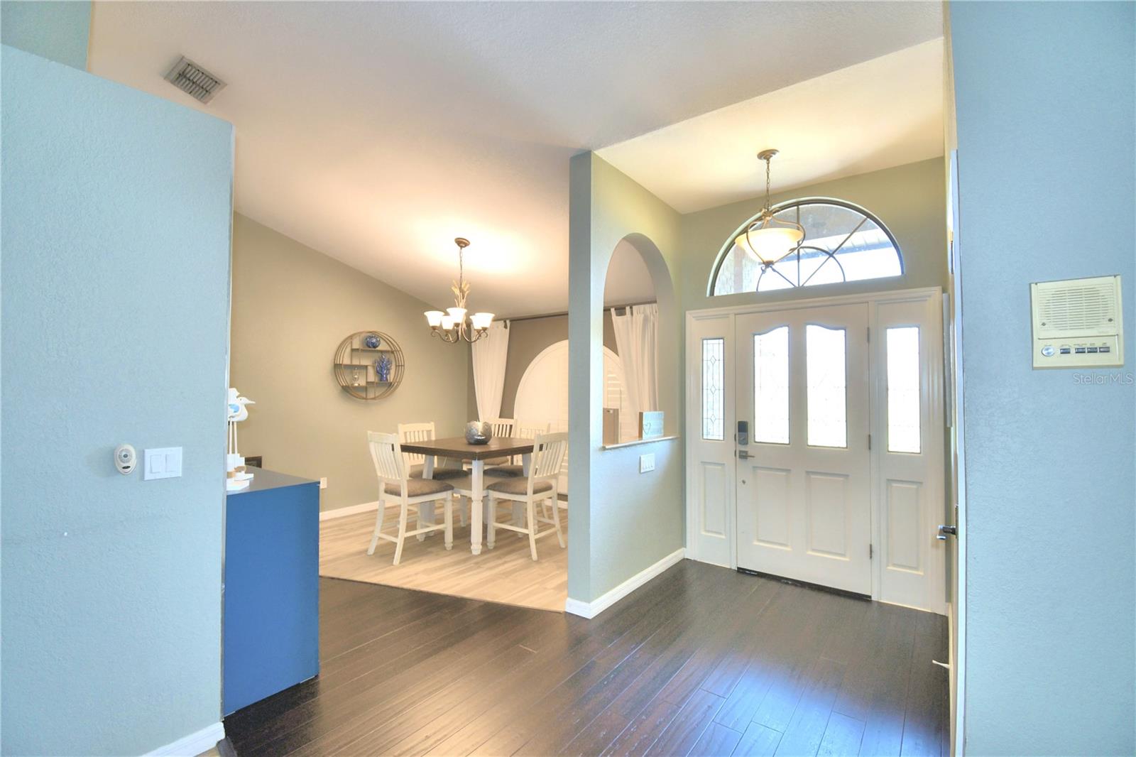 View of formal dining room and foyer-2.