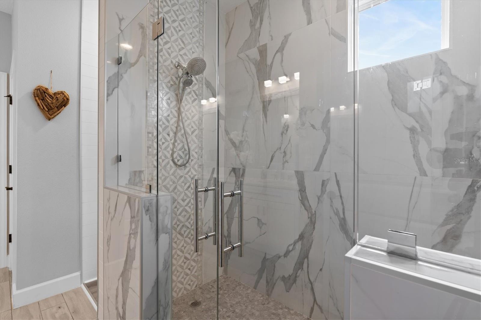 REMODELED PRIMARY WALK IN SHOWER