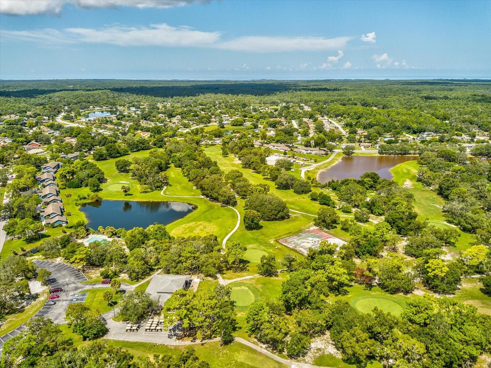 GOLF COURSE CLUBHOUSE