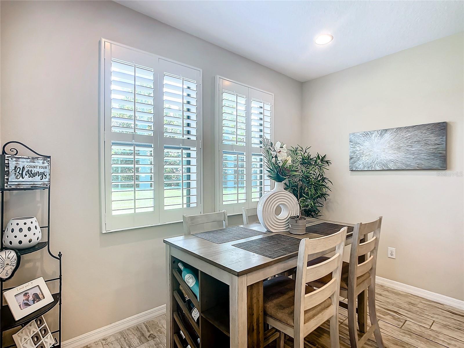 Dining area