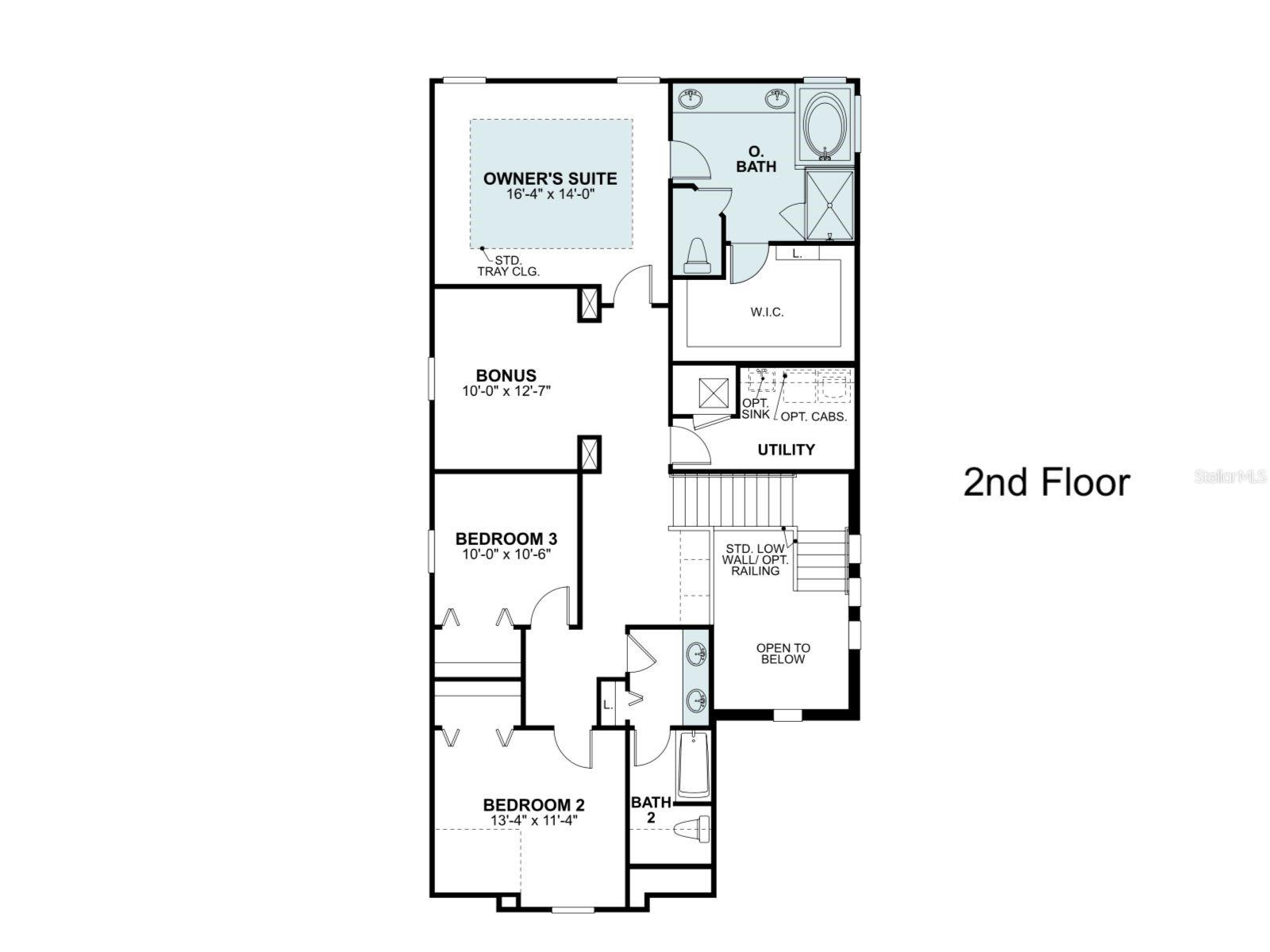 2nd Floor Floor Plan