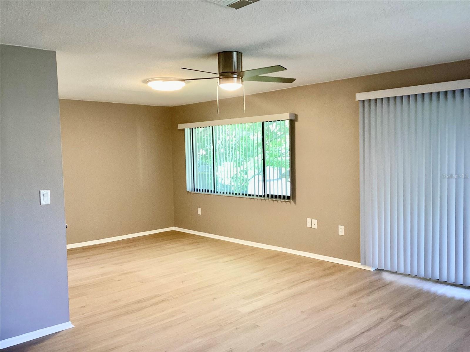 Living/ dining area.