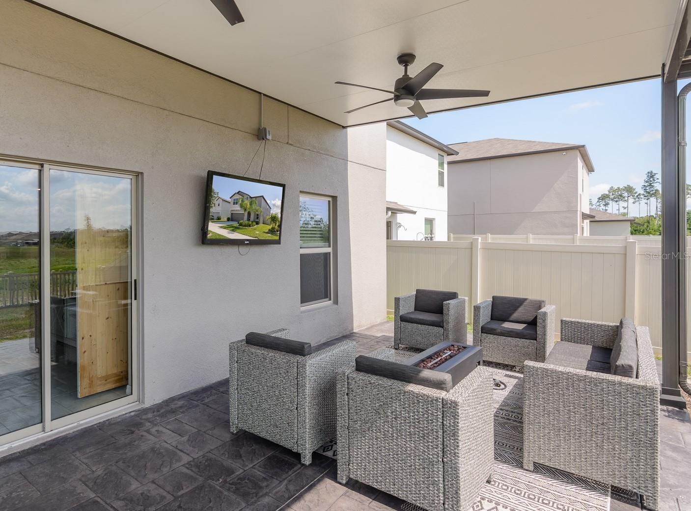 Backyard Covered Patio