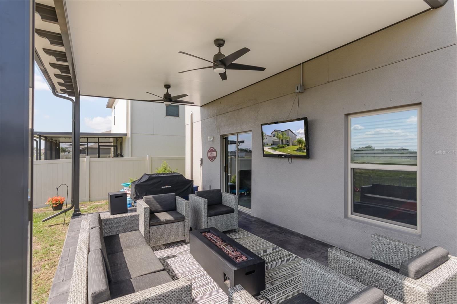 Backyard Covered Patio