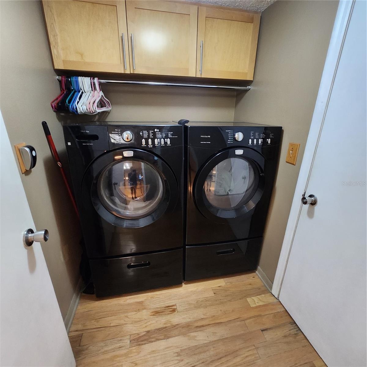 Laundry room off kitchen