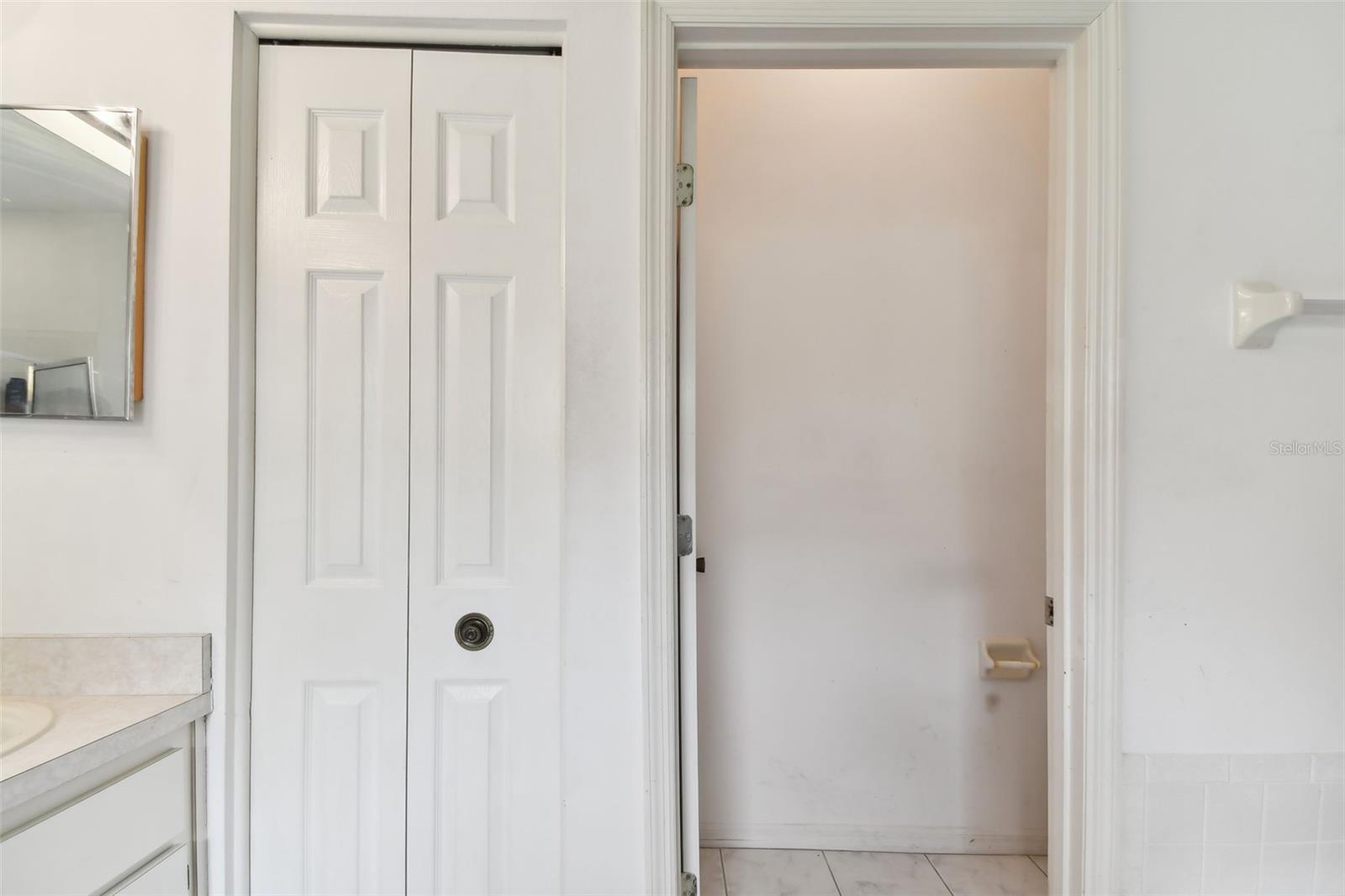 Additional Linen Closet & Private toilet