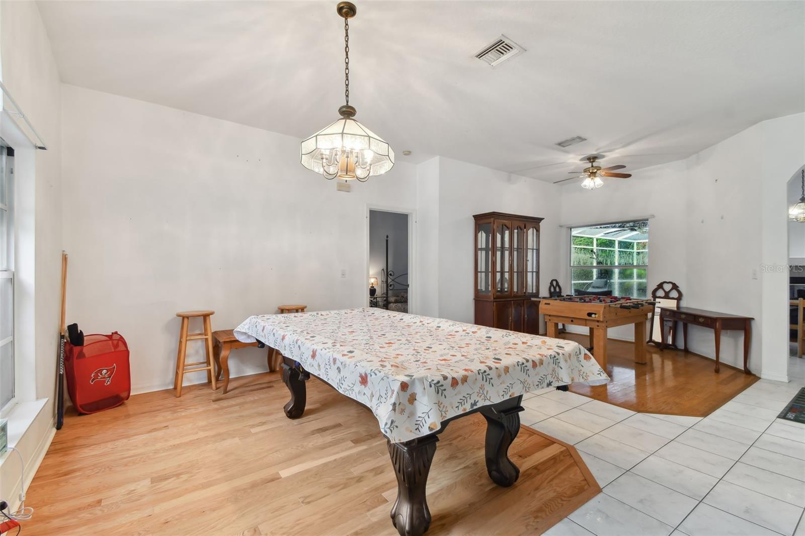 Entry opens to Living/Dining Room