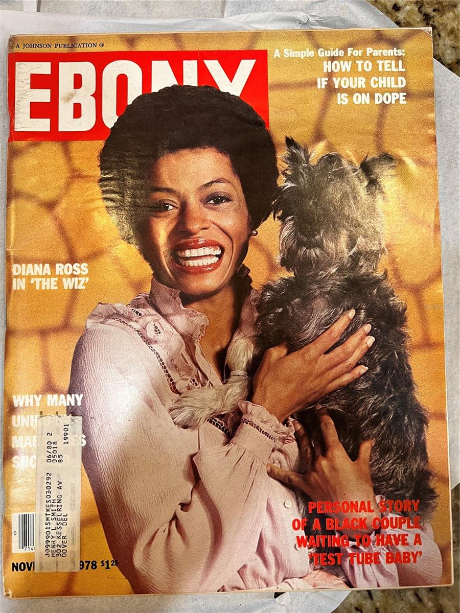 Ebony Magazine November 1978