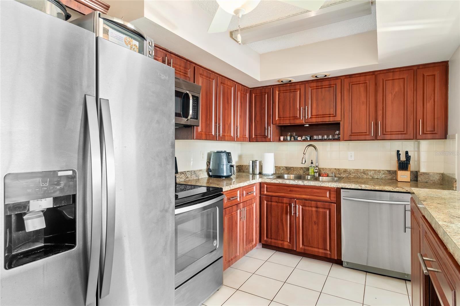 Kitchen with Stainless Steel Appliances