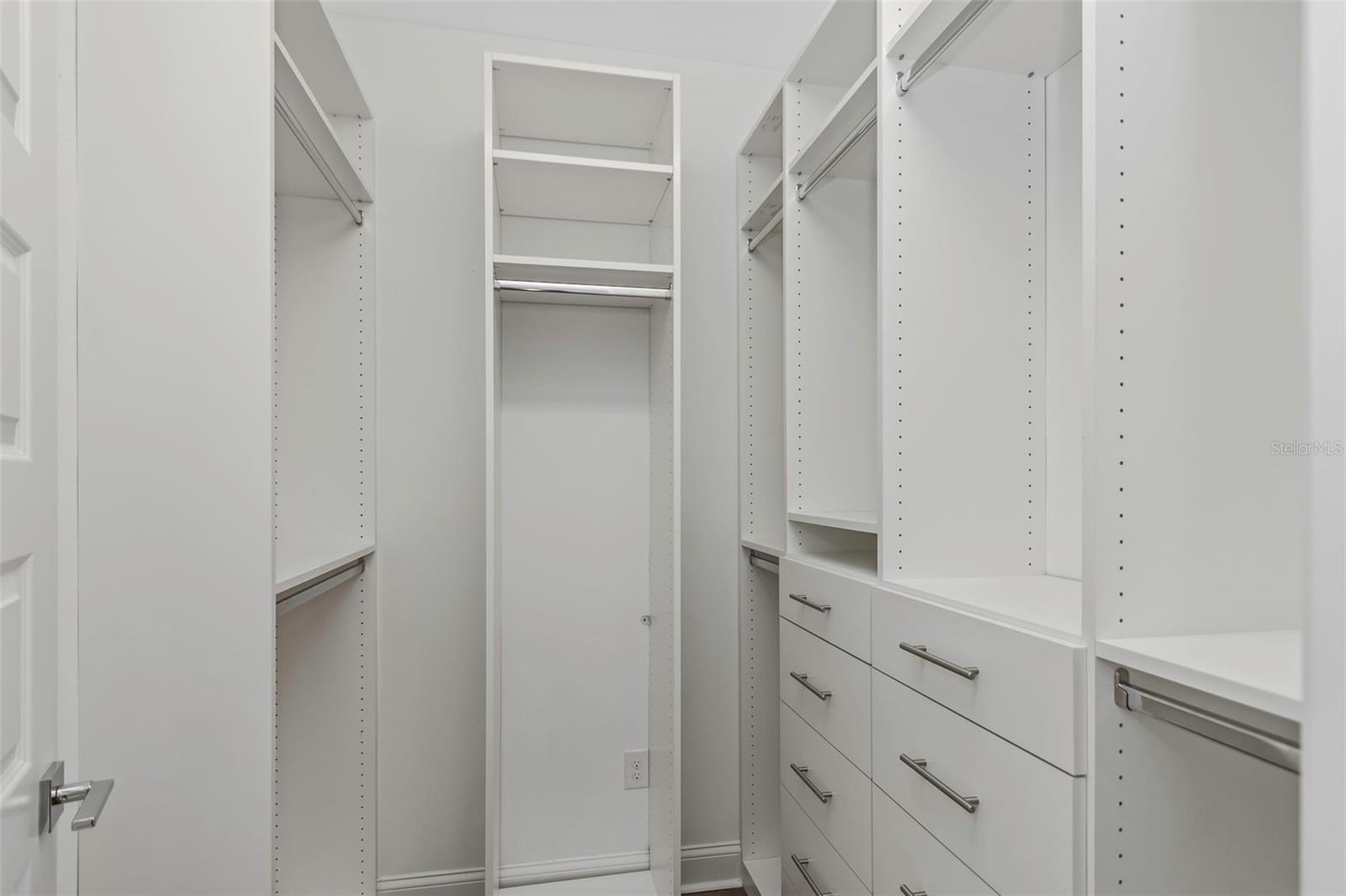 Custom Built Walk-In Closet