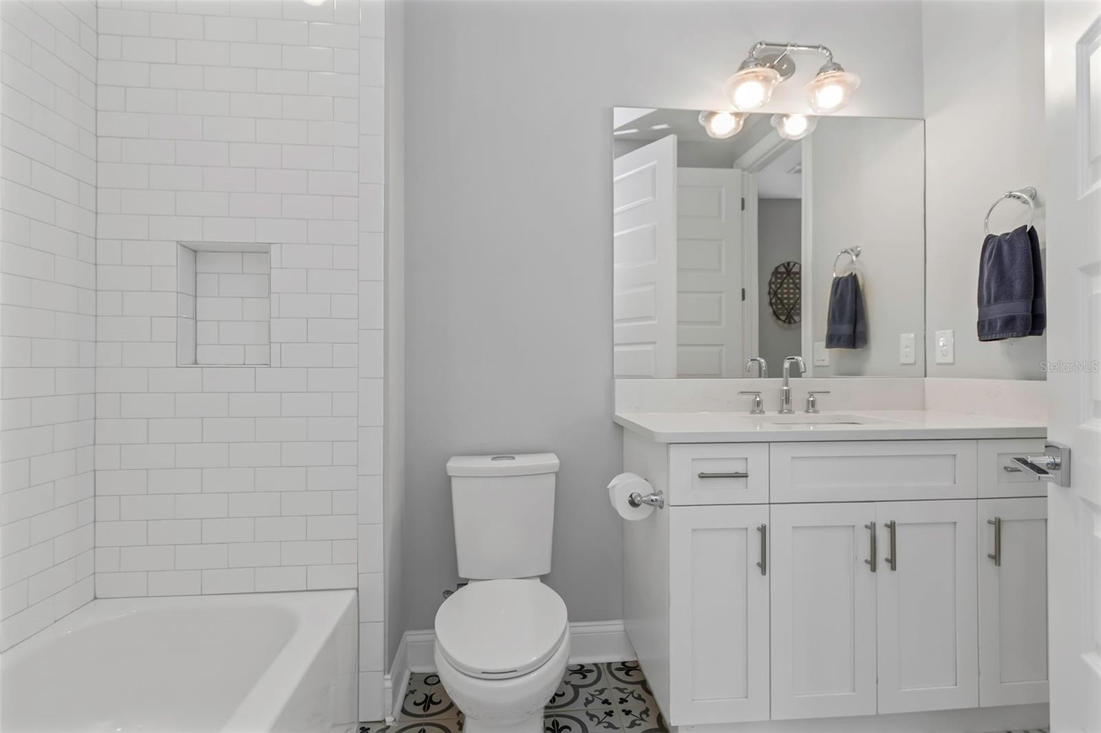 Guest Bathroom - Upstairs