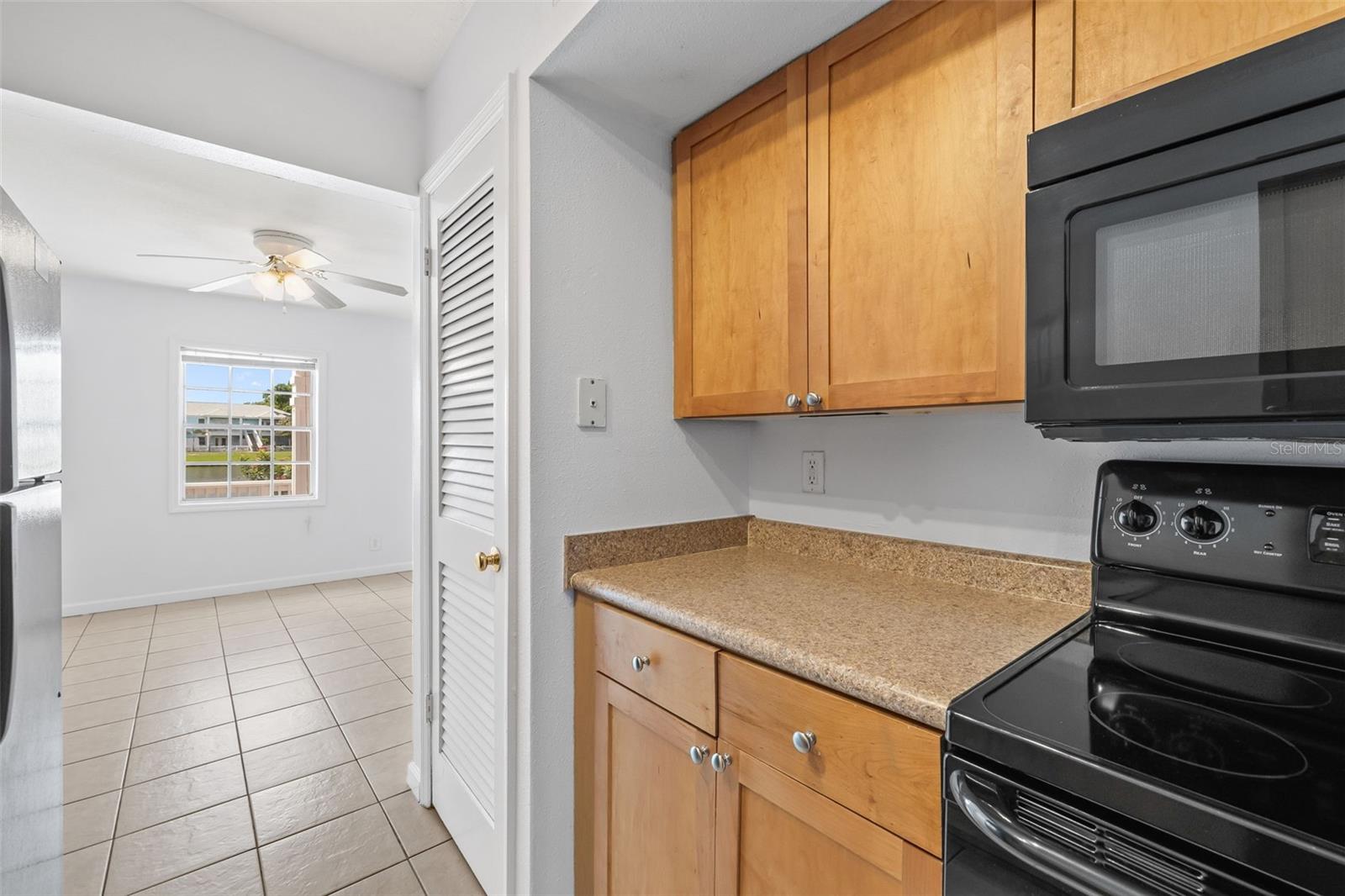 View from Kitchen to Dining