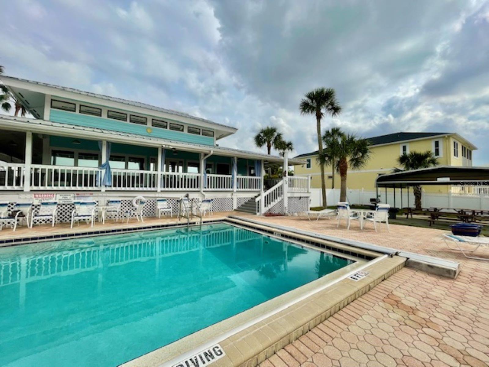 Clubhouse pool.