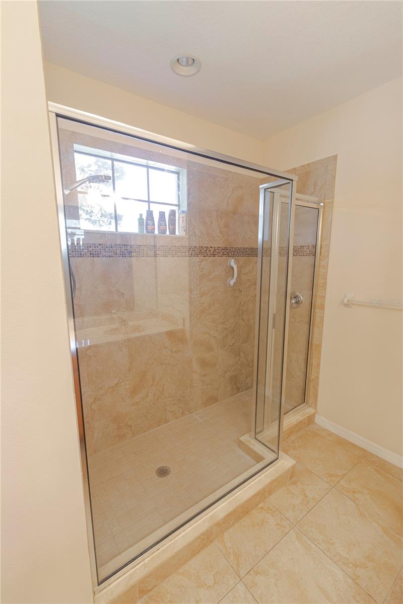 Master bathroom vanity, sink