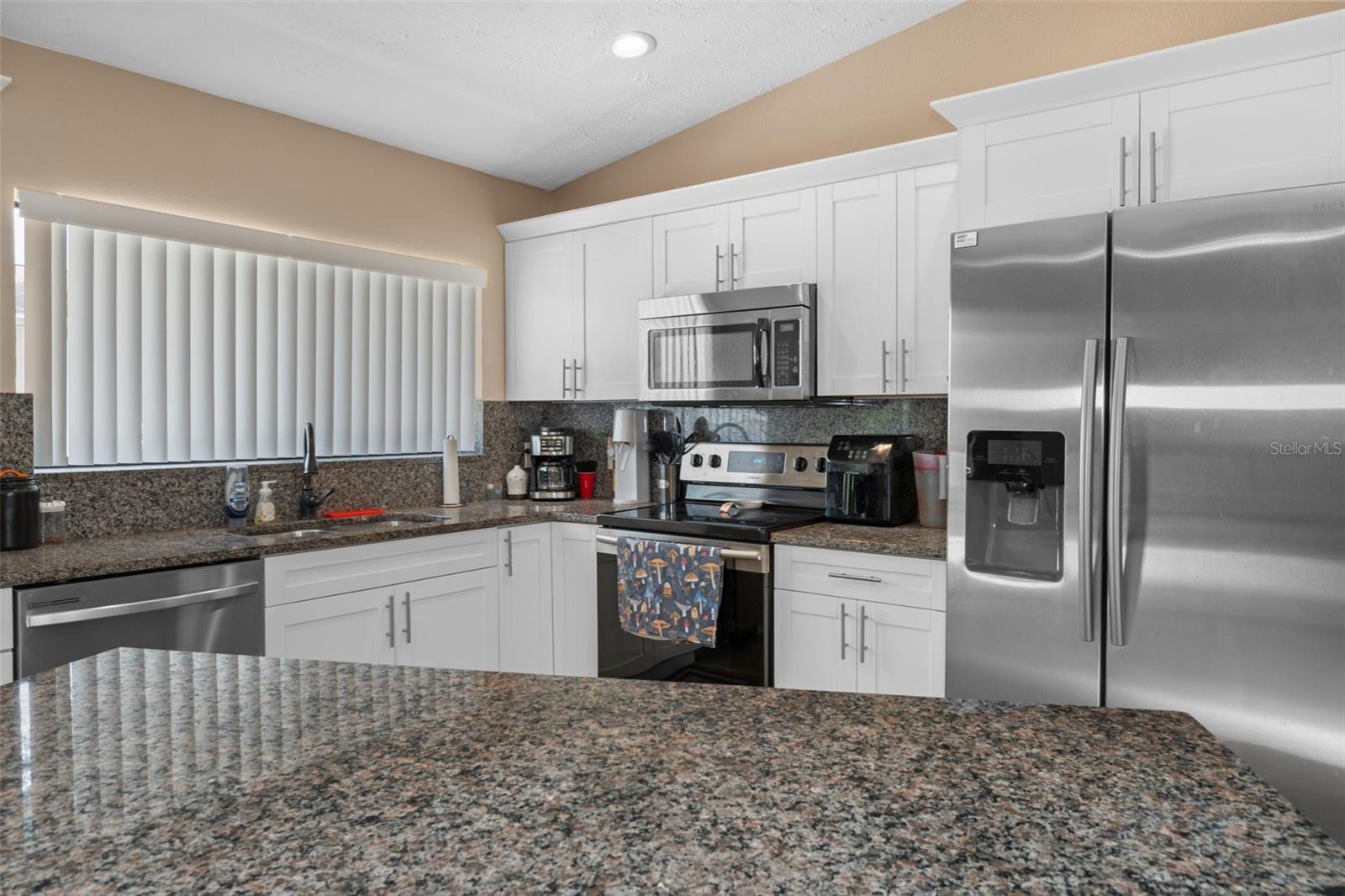 Kitchen with Granite Tops