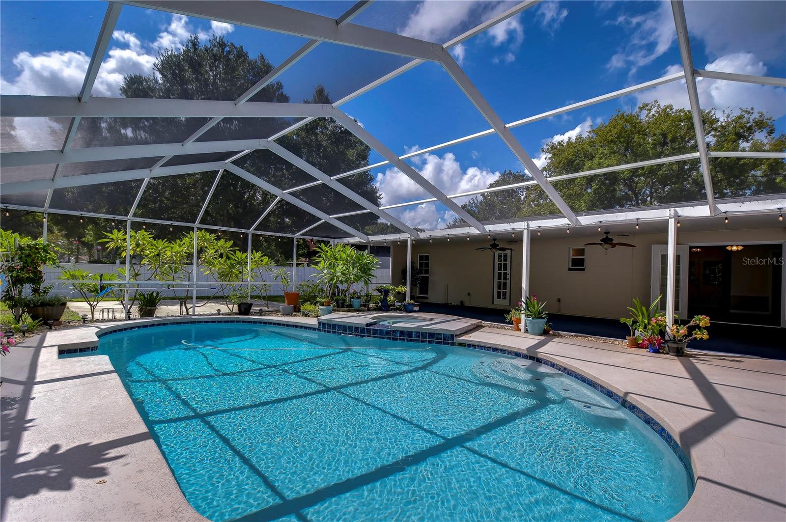 Remodeled saltwater pool!