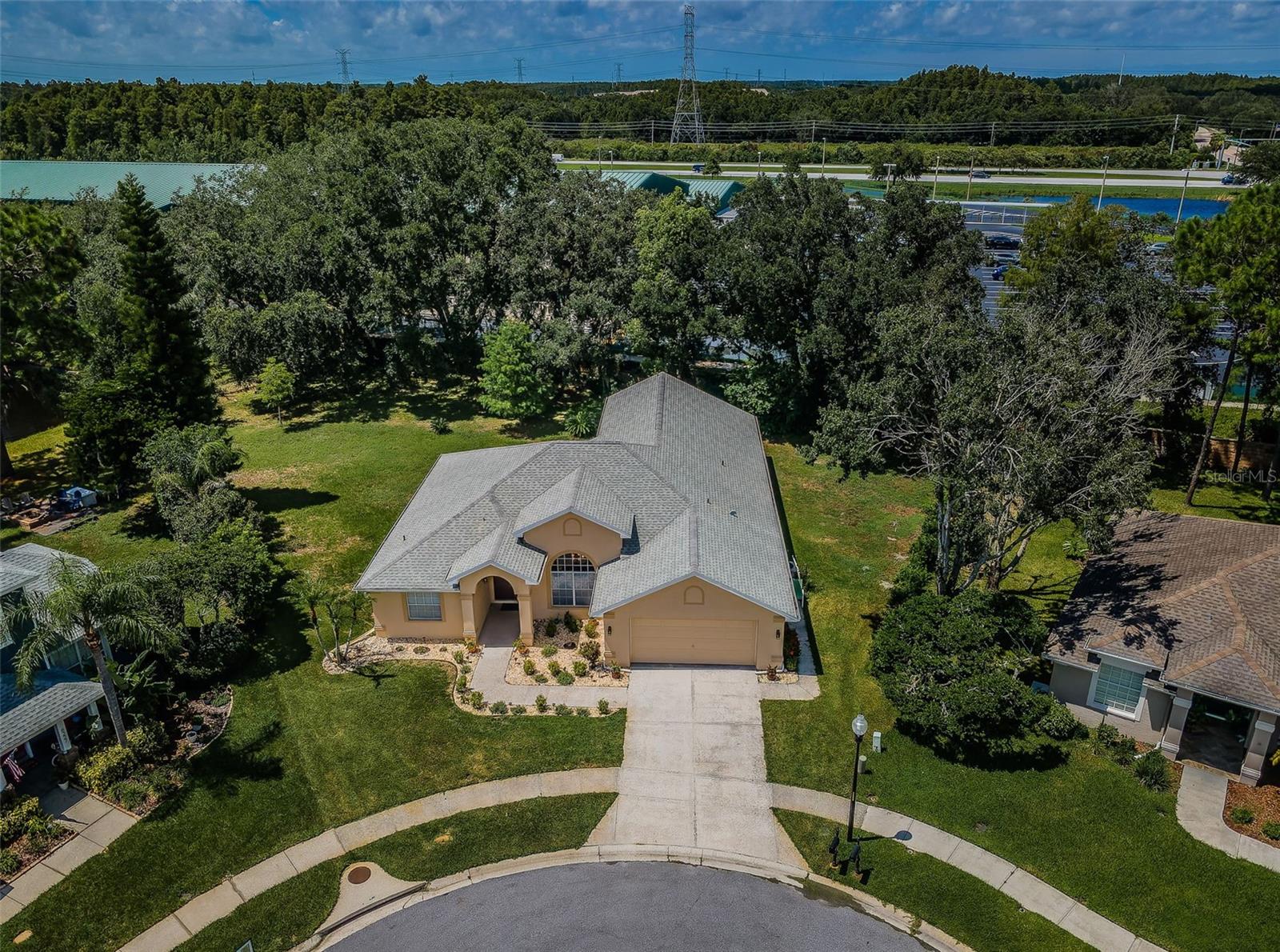 Aerial of 8233 Danubian place