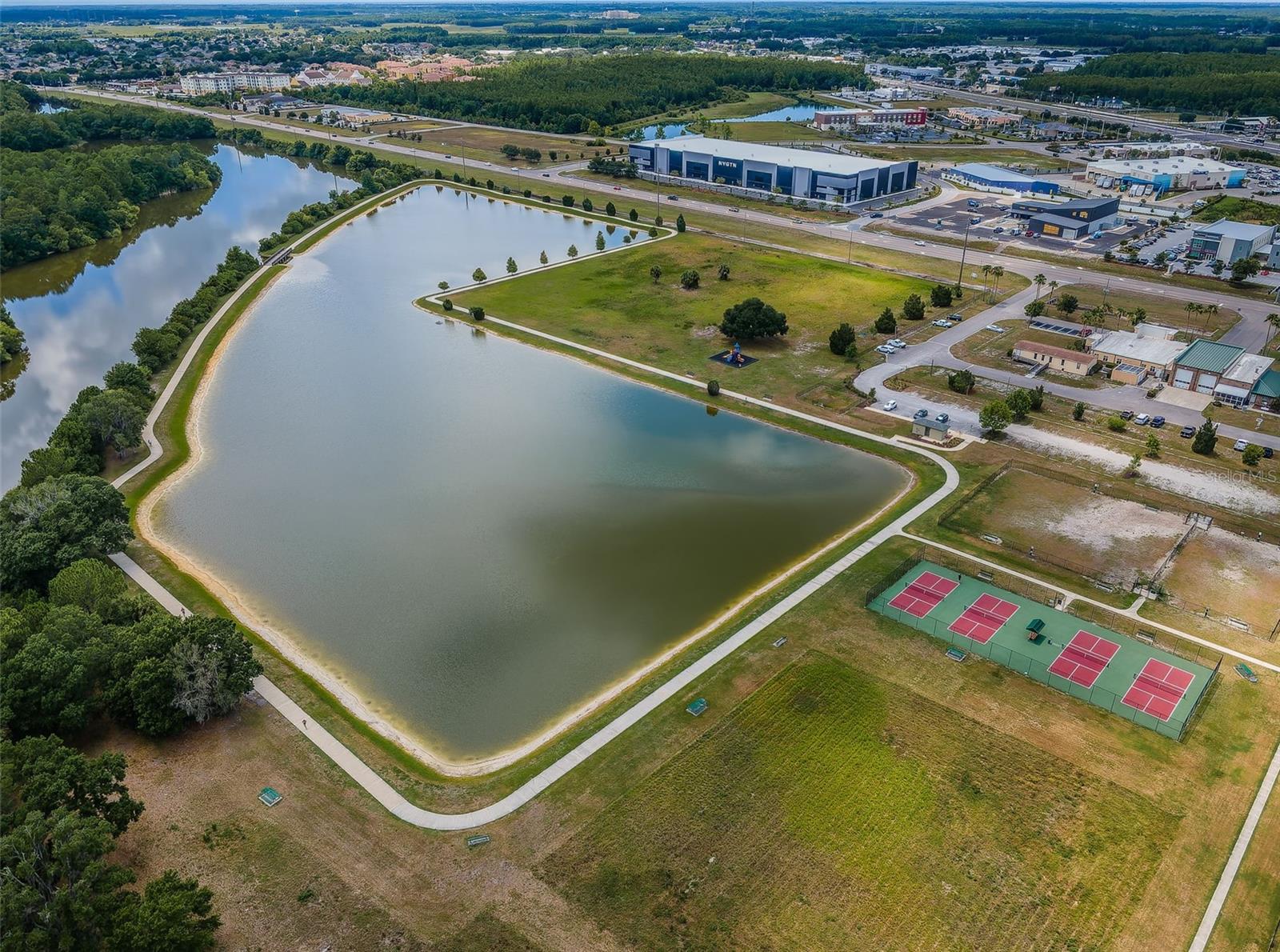 Trinity Community Walkway, Pickle ball courts