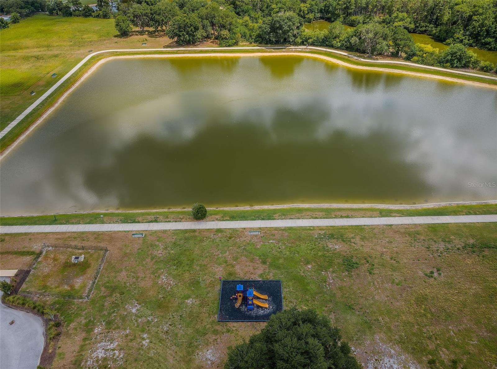 Trinity Community Park, playground, walking trail