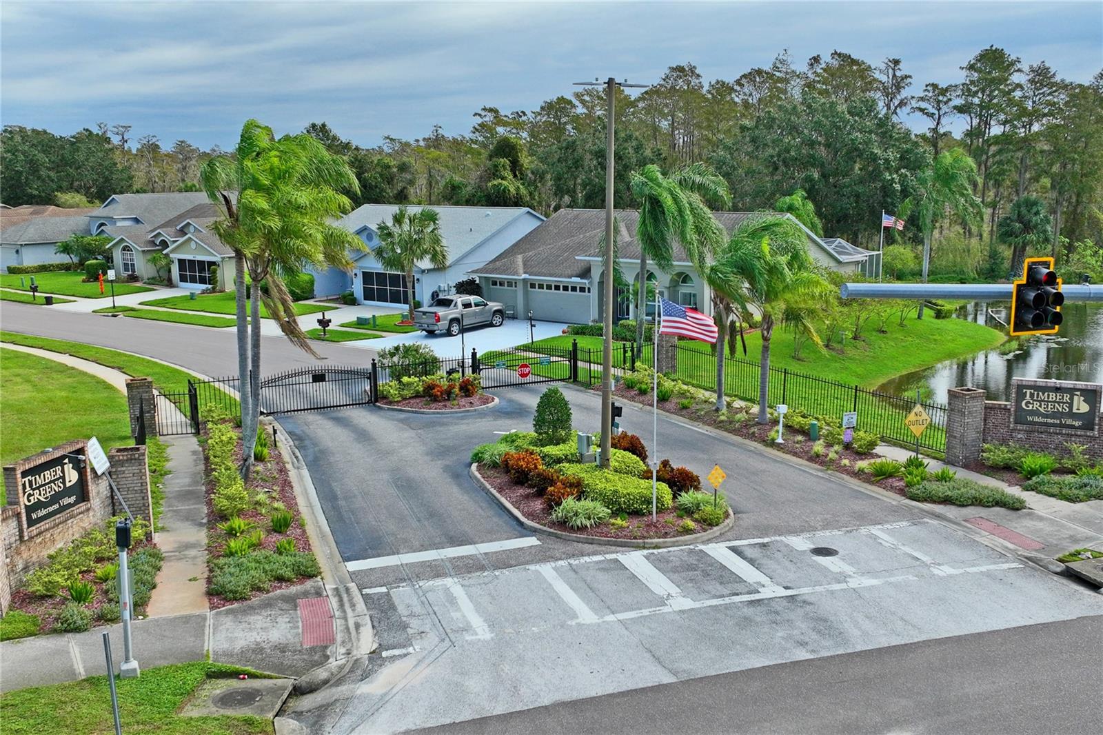 Gated Community Entrance