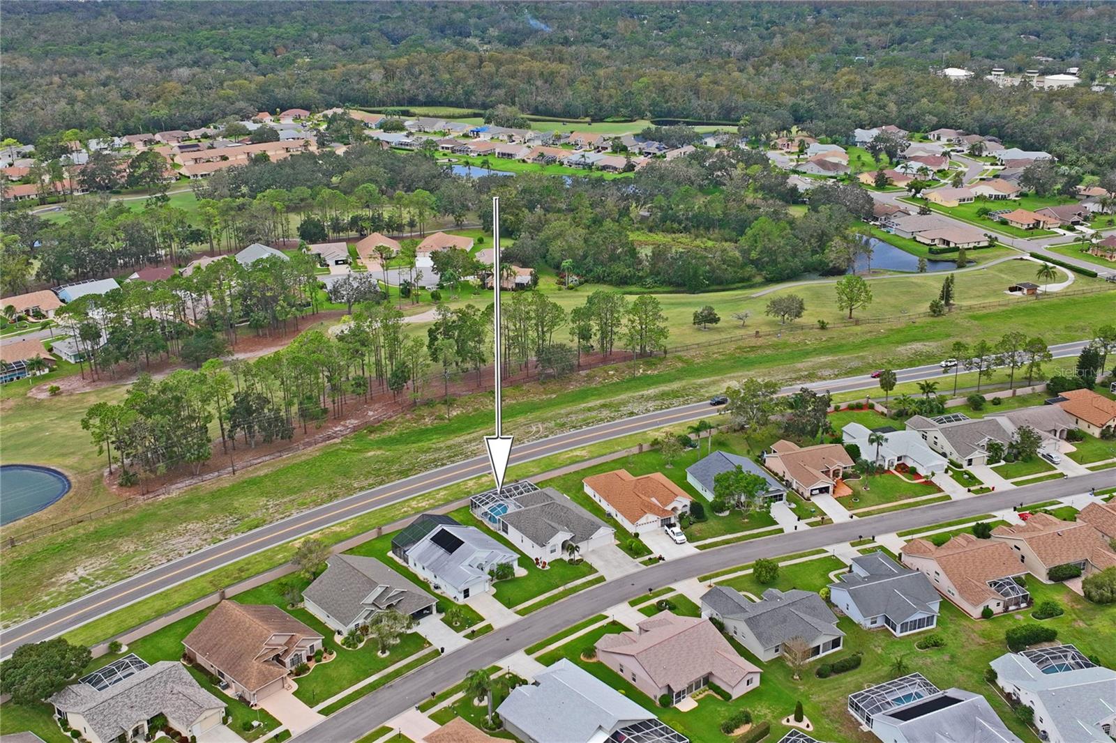 Southeast Aerial View