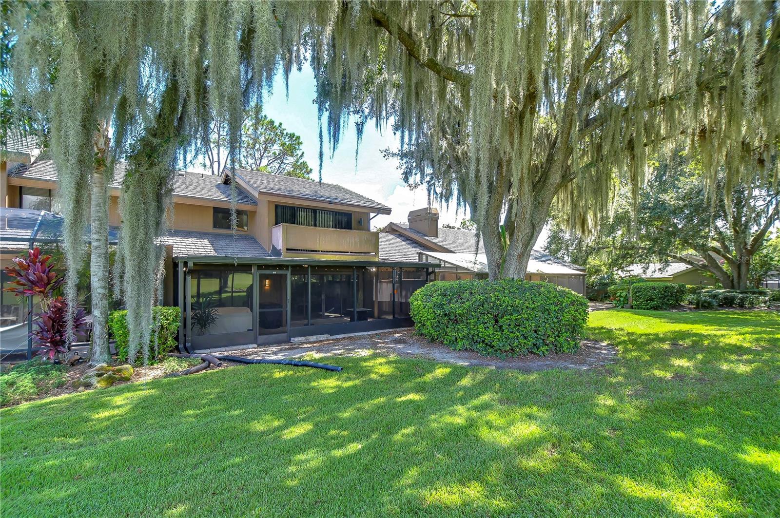 View of Back of Cluster home from the golfcourse