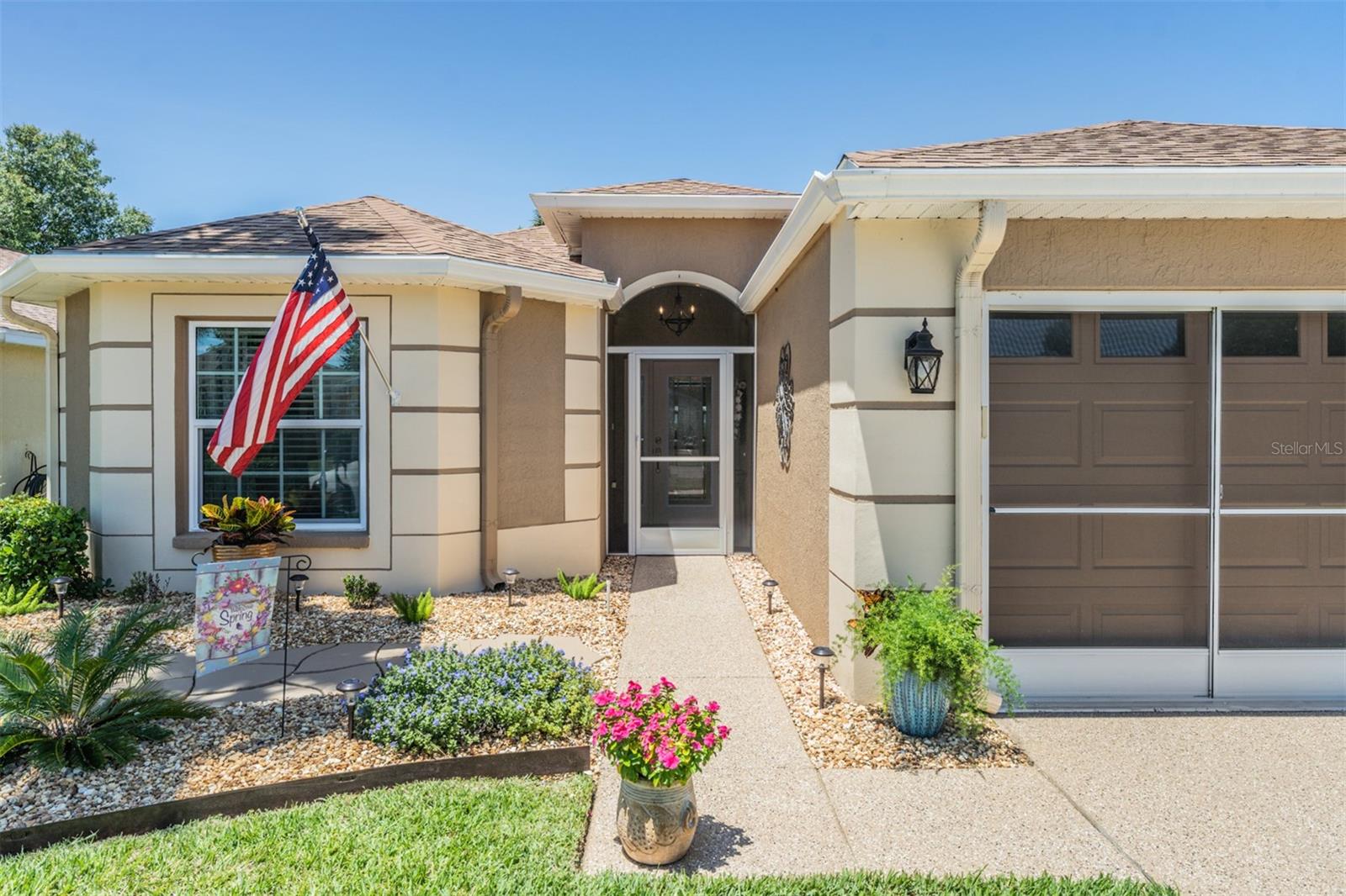 Gutters & Rock landscape for easy maintenance